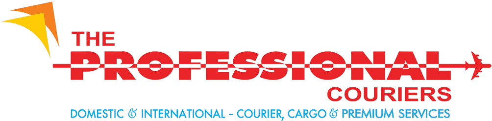 the professional courier logo